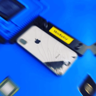 Лазерная замена крышки iPhone XS